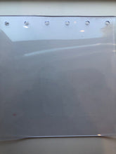 Load image into Gallery viewer, 12&quot; X .120&quot; Standard Clear Smooth Replacement Strip From 72&quot; long each with holes.
