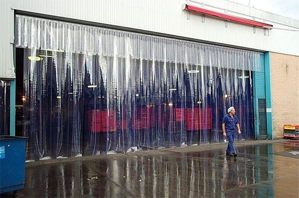 PVC Strip Door Curtain Kit - Vinyl Strip Door