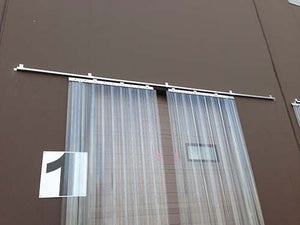 Sliding Strip Curtain Doors - Bi Part & Single Slide