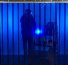 Load image into Gallery viewer, 8&quot; x .08&quot; (2mm) Blue Weld PVC - Sold By The Foot